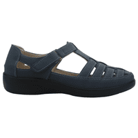 Zapato De Mujer De Color Azul Casual Chalada Deco-14