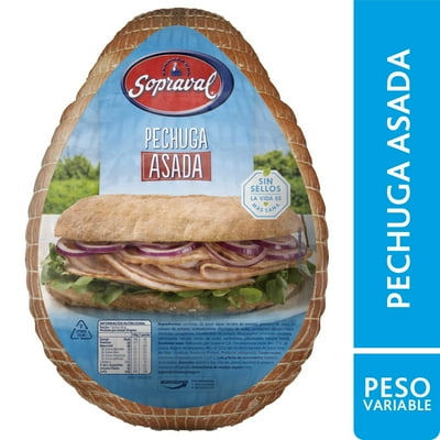 Pechuga De Pavo Asada Granel 250 G Sopraval