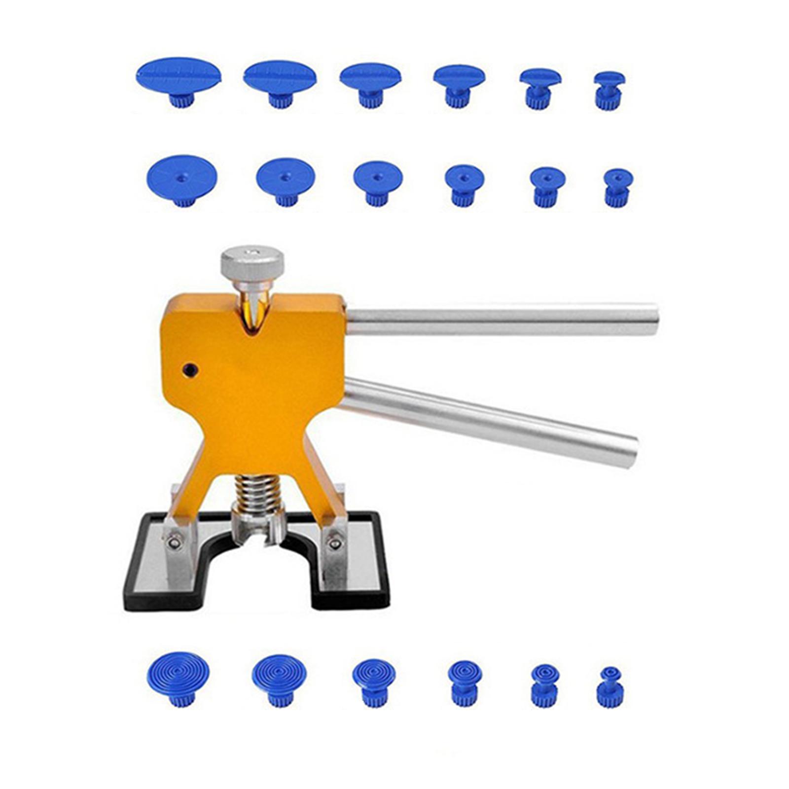 Magideal - De Eliminación De Abolladuras De 19 Uds. Herramientas De Eliminación De Abolladuras Para Reparación De Carrocerías, Calidad Profesional Universal,