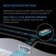 thumbnail image 2 of Ventilador Register Booster AC Infinity AIRTAP T6 blanco 6x10 cm, 2 of 7