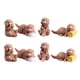 thumbnail image 5 of Figuras De Nutrias En Miniatura De 8 Piezas, Decoración Para Casa De Muñecas, Adorno Para Salpicadero, 5 of 5