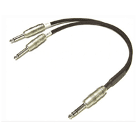 Kirlin - Cable Y Plug Stereo-2Plug 1M Y-336Pr-1M
