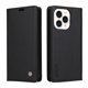 thumbnail image 1 of Funda Billetera de Cuero para iPhone 14 Pro con Tarjetero y Soporte - Tapa Magnética Negro, 1 of 6