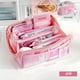 thumbnail image 4 of Stationery Bag, Pencil Case, Large Capacity Pencil Case, Handheld Pencil Case, Stationery Box, Cosmetics, Portable Gifts, Suitable For Office, School, Youth, Girls, Boys, Men, Women, Adults, 4 of 4
