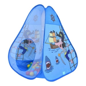 Tienda Carpa Multijuego Con Pelotas Para Niños Gamepower Azul Tamano Unico
