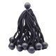 thumbnail image 1 of 10x Correa De Amarre De Lona Para Tienda De Campaña Con Cuerda Elástica Duradera Para Toldo, Color Negro, 1 of 5