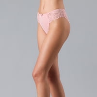 Calzón Bikini Lycra Y Encaje Flores Mujer 13506-237