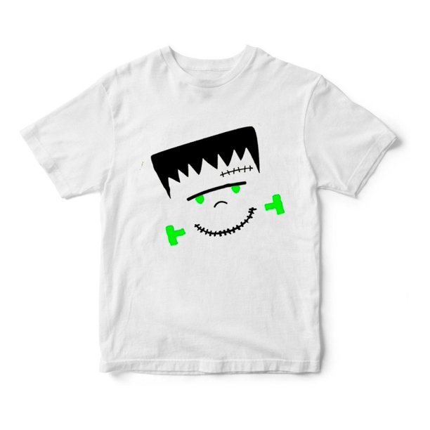 Polera Niño Adulto Halloween Frankie