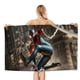 thumbnail image 1 of Miles Morales Toalla de playa de secado rápido con diseño temático, regalo para mujeres y niñas, ideal para cumpleaños, fans, amantes de la música, uso en la playa o al aire libre, 78 × 180 cm, 1 of 6