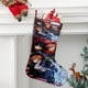thumbnail image 2 of Jujutsu Kaisen Tema: Calcetines de Navidad, fino lino blanco para colgar en escaleras y chimenea, decoración navideña para el hogar, regalo de Navidad. 45cm × 32cm, 2 of 5