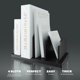 thumbnail image 4 of Soporte para libros CraftSaints de 4 secciones, negro, de sobremesa, 4 of 6