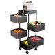 thumbnail image 1 of Carro Organizador con Ruedas Multiuso 5 niveles Rectangular, 1 of 3