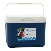 Magideal - Caja Refrigeradora Aislada Portátil, Congelador De Pecho De Hielo, Refrigerador De Preservación De Frío/Calor Para Puesto De Picnic, Camping, Barbacoa Azul