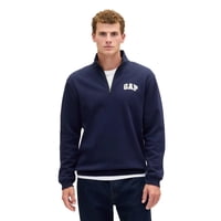 Tapiz Polar Con Cuello Redondo Y Cremallera En Color Azul Marino Para Hombre Gap L