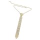 thumbnail image 4 of Collar De Diamantes De Imitación Con Lazo Para El Cuello, Joyería Para Mujeres Y Niñas, Cadena Brillante Con Purpurina Dorada, 4 of 5