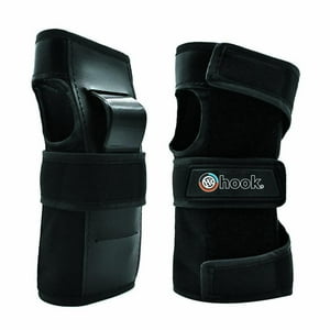 Muñequeras Hook 406 Negra Talla L