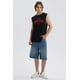 thumbnail image 4 of Polera Hombre Print Posicional Negro / Rojo - ll, 4 of 4