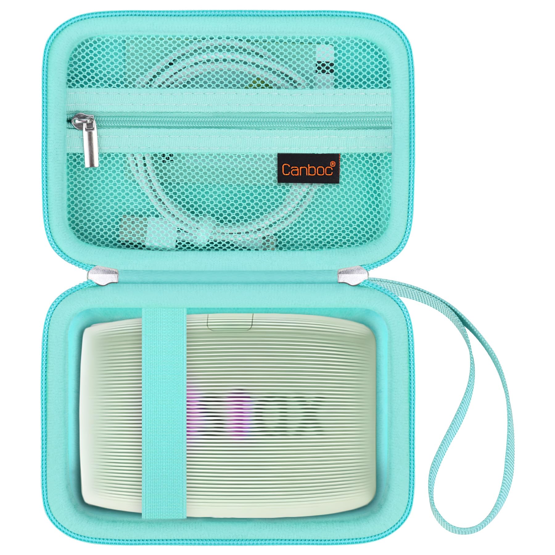 Funda Rígida Canboc Para Impresora Fujifilm Instax Mini Link, Color Verde