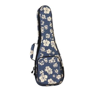 Bothyi - Estuche De Transporte Para Ukelele, Nailon, Para Concierto Soprano, Tenor, Acolchado Grueso, 21 Pulgadas, Azul