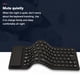 thumbnail image 4 of Teclado suave de 85 teclas, plegable, de silicona, con cable USB, impermeable, enrollable, para PC, portátil y notebook., 4 of 8