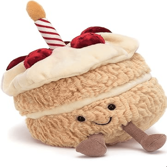Refurbished Jellycat Offical Amuseables Birthday Cake Soft Stuffed Cuddly Plush 4 7 inc