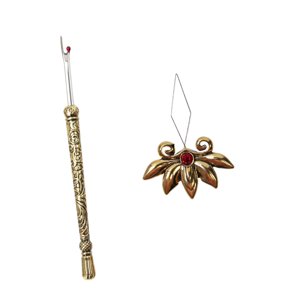 Bothyi - Enhebrador De Agujas Y Descosedor, 2 Piezas, Para Uso Doméstico, Color Dorado