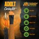 thumbnail image 5 of Kit de tallado de calabazas con forma de guante raspador de calabazas con momentos de Halloween, 5 of 9