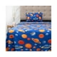 thumbnail image 1 of Sábanas Polar Infantil Doral Planetas 1.5 Plazas Azul, 1 of 5