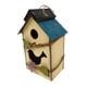 thumbnail image 1 of Casa Colgante Para Pájaros, Decoración Exterior De Jardín Para Patio, Regalo Para Amantes De Las Aves, Color Amarillo, 1 of 5