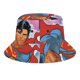 thumbnail image 5 of Superhombre Sombrero bucket para adultos, gorra de protección solar, sombrero de pescador plegable para viajes al aire libre, pesca y actividades de verano, 5 of 6