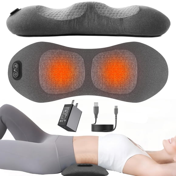 Masajeador lumbar Lewuyoya 3 en 1 con calor y vibración