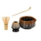 thumbnail image 5 of Juego De Té De Matcha Hecho A Mano Japonés Para Amantes Del Té Tazón Té Mata Utensilios Set Dorado, 5 of 5