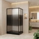 thumbnail image 2 of Shower Door 110x70 Rectangular Strava Negro, 2 of 7