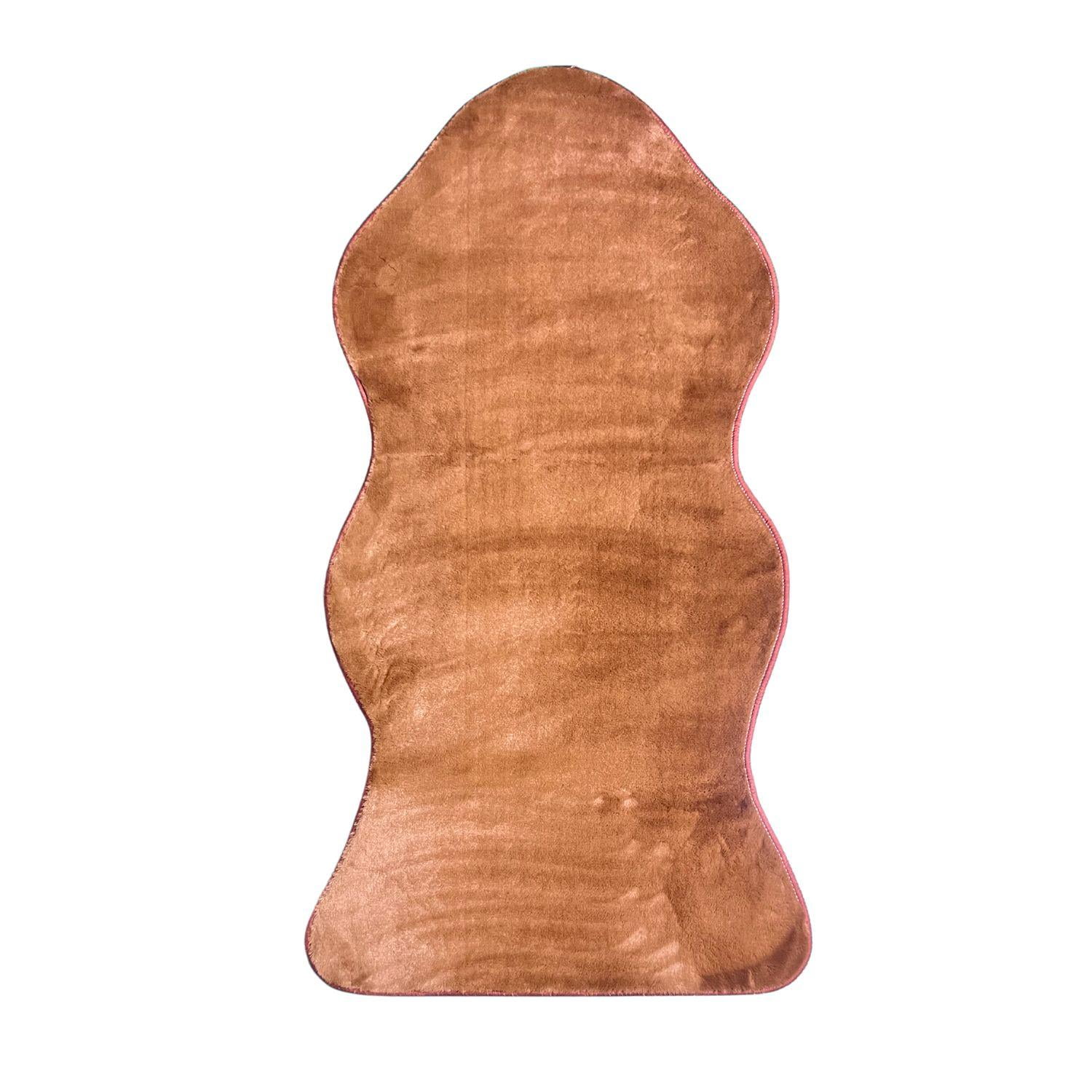 Santú Home & Deco - Alfombra De Baño Antideslizante Marrón