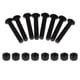 thumbnail image 3 of 8 juegos de pernos de montaje de skateboard longboard tornillo tuercas hardware 5x29mm negro, 3 of 5