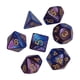 thumbnail image 5 of 7x Dados Poliédricos Smooth D4-D20 Para Ense?anza De Matemáticas Bar Mesa Juegos De Mesa Violeta Azul, 5 of 5