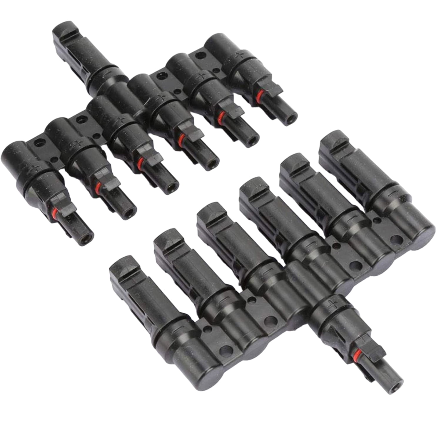 Soliot - Par Conector Mc4 6 A 1 Macho/hembra Solar