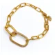 thumbnail image 2 of Pulsera Sw Eslabones Infinito Circón Pavé, Enchapado Oro 18k Dorado 5 Cm 18 Cm, 2 of 7