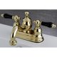 thumbnail image 2 of Grifo para baño Kingston Brass KS7102PKL de 4 pulgadas, instalación central, 2 of 4