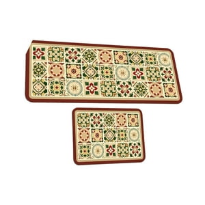 Teng Fei - Tapetes Decorativas Cocina Antideslizante Diseño Diceños