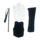 thumbnail image 4 of Traje De Figura Masculina 1:6 Para Decoración De Figuras De Acción De 12 Pulgadas Negro, 4 of 5