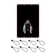 thumbnail image 2 of Jaula De Bateo Backstop Mat Heavy Duty Baseball Backstop Mat Para Park Softball 183cmx122cm, 2 of 5