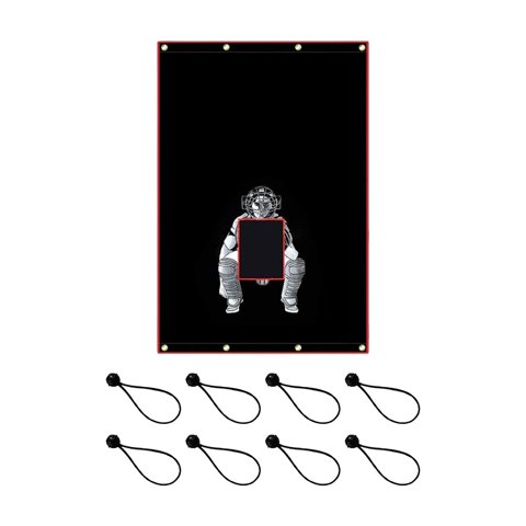Magideal - Tapete De Protección Para Jaula De Bateo, Tapete De Protección Para Béisbol, Tapete De Protección Para Jaula De Bateo, Receptor, Lanzador, Fondo, Objetivo Para Equipo De 183Cmx122Cm