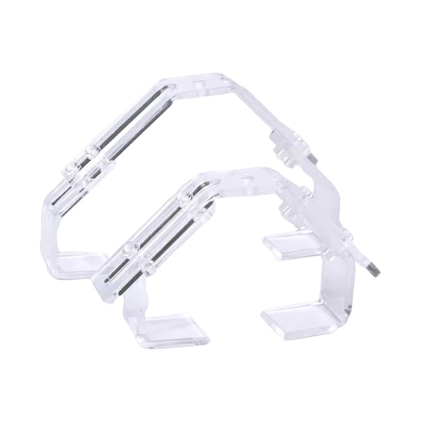 2 Piezas Soporte para Acuario Clip Ajustable Portalampara Sujeción de Lámpara Fijador de Iluminación Material Pp Adecuado para Acuarios Domésticos y