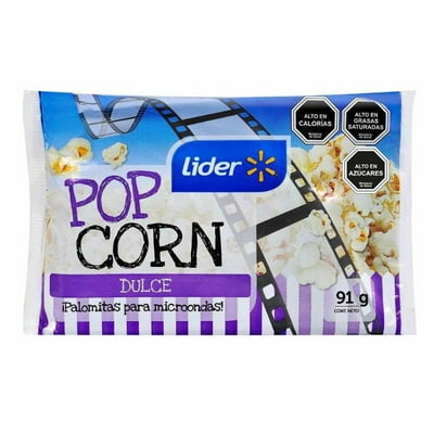 Cabritas Para Microondas Dulces 91 G Lider