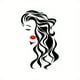 thumbnail image 3 of 1pc Figure Wall Sticker, Beautiful Girl Face Lips Self-Adhesive Room Decor Sticker, Background Sticker,Corridor Manicure Wall Art Sticker 17.7*17.7inch, 3 of 4