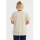 thumbnail image 3 of Polera Mujer Malla Beige Claro, 3 of 4