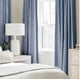 thumbnail image 2 of Cortina Blackout 100% 2 Paños 140x220cm Textura Lino Denim, 2 of 3