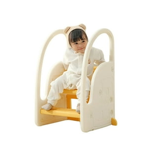 Crusec - Mini Escalera Para Niños Taburete Multifuncional