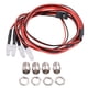 thumbnail image 4 of Faros Traseros Para 1/5 1/8 1/10 1/12 1/16 RC Car Truck 4 Kit De Luces LED, 4 of 5